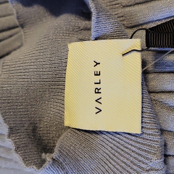 Varley Maeve Ribbed Dress in Ashley Blue XXS NWT - Picture 10 of 13